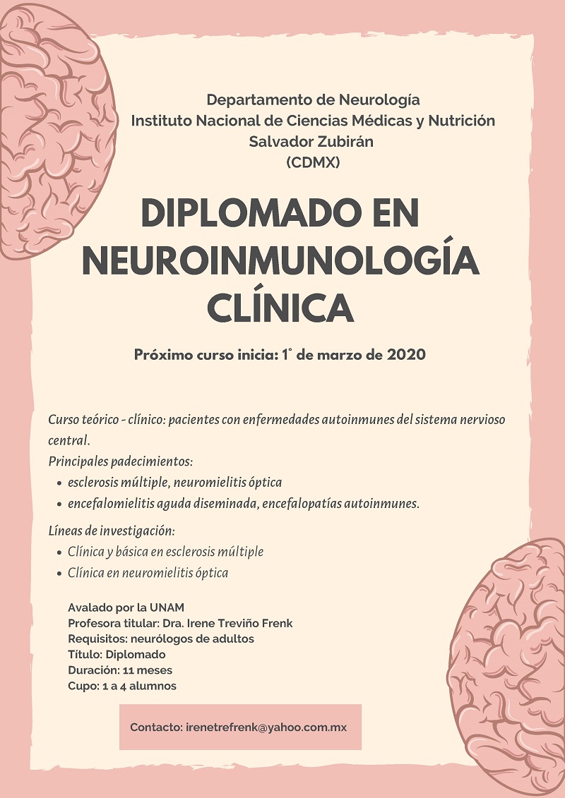 Flyer Diplomado Neuroinmunología 2020 800