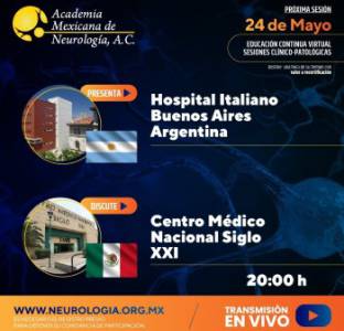 Sesión Clínico-Patológica de mayo de 2023 ¡En vivo!