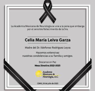 En Memoria: Sra. Celia María Leiva Garza